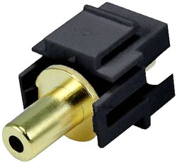 adapter Jack Lyndahl [1x złącze żeńskie jack 3,5 mm - 1x złącze żeńskie jack 3,5 mm]  czarny