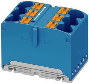 Phoenix Contact PTFIX 6X10/S BU Blok rozdzielający 1 szt.