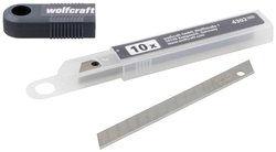 Odłamywane ostrza 9 mm Wolfcraft 4302000 10 szt.