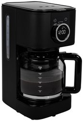 Szlachetny ekspres do kawy ze stali nierdzewnej w kolorze czarnym z łącznością Wi-Fi i timerem Ekspres do kawy Princess 01.246060.01.001 246060 900 W