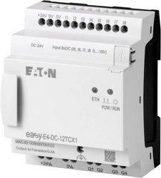 Moduł sterujący PLC Eaton EASY-E4-DC-12TCX1 197214