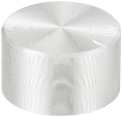 Pokrętło TRU COMPONENTS TC-11696456, z nakładką ze znacznikiem, (Ø x W) 23 mm x 13 mm, 1 szt.