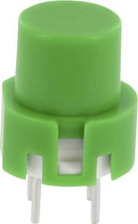 Przycisk impulsowy TRU COMPONENTS TC-D6GN TC-D6GN, 11.4 mm, 35 V/DC, 0.01 A, 1 szt.