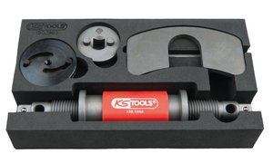 Uniwersalny zestaw narzędzi do resetowania tłoka hamulca, 4 szt KS Tools 150.1965 1 szt.