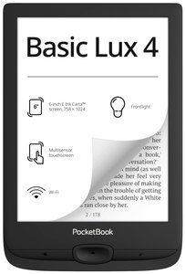 Czytnik eBooków PocketBook Basic Lux 4 15.2 cm (6 cal) czarny