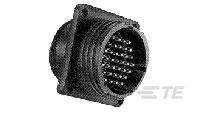 Złącze męskie okrągłe TE Connectivity 206705-3, styki:9, 1 szt.