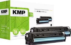 KMP              Toner, 2-pak              Zamiennik HP 128A, CE320A              Czarny              2000 strony             KMP 1227,0021 Kaseta tonera 1 zest.