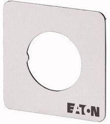 Tabliczka przednia, czysta, kolor aluminium, do T5B, T5, P3 Tabliczka frontowa Eaton FS-ALU980-P3   1 szt.