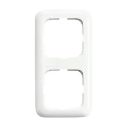 Ramka Busch-Jaeger Reflex SI, Reflex SI Linear 2512-214, czysty biały (ral 9010), śnieżnobiały