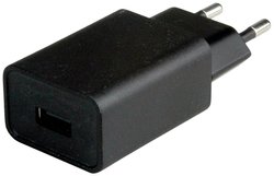 Ładowarka USB VALUE z wtyczką euro, 1 port (typ A), 12 W Value USB Charger Ładowarka USB 12 W dom