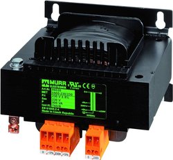 TRANSFORMATOR jednofazowy, separacyjny P: 500VA IN: 400VAC+/- 5% OUT: 230VAC Murr Elektronik 86021 Transformator sterujący 1 szt.