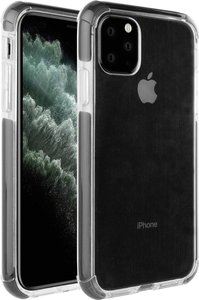Vivanco RSCVVIPH11PT Futerał backcase Apple iPhone 11 Pro, iPhone X, iPhone XS przeźroczysty, czarny Ładowarka indukcyjna, Odporny na wstrząsy, Wodoodporny