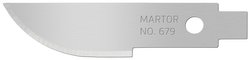 Wymienne ostrze wypukłe ostrze 679 Martor 679.50 10 szt.