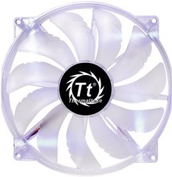 Thermaltake Pure 20 LED Blue Wentylator do obudowy PC przejrzysty (S x W x G) 200 x 200 x 30 mm