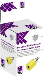 TRU COMPONENTS  Złącze męskie laboratoryjne, zestaw 10 szt.