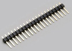 TRU COMPONENTS TC-2506254 Listwa kołkowa, męska, standardowa 1 szt.
