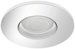 Lampa do zabudowy LED Philips Lighting Hue White & Col. Amb. Xamento Einbauspot silber 1er Hue 871951435534700 5.7 W