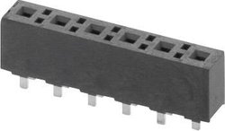 Listwa Pin żeńska, W & P Products 395-10-1-50, RM: 5,08