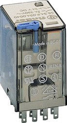 Przekaźnik wtykowy Finder 55.34.9.024.0094 55.34.9.024.0094, monostabilny, 1 cewka, 250 V/AC, 7 A, 1 szt.