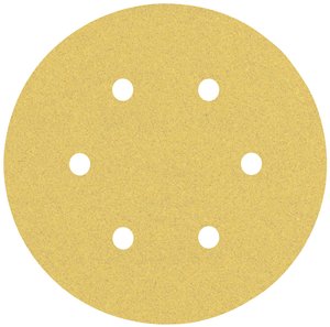 Papier ścierny EXPERT C470 z 6 otworami do szlifierek mimośrodowych, 150 mm, G 100, 5 części. Papier ścierny ekscentryczny Bosch Accessories EXPERT C470 2608900816  5 szt.