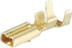 Konektor płaski żeński, nieizolowany Schlegel FH2,8, mosiądz cynowany, 2,8 x 0,8 mm