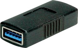 Przejściówka, adapter Value 12.99.2997, [1x złącze żeńskie USB-A 3.2 Gen 1 (USB 3.0) - 1x złącze żeńskie USB-A 3.2 Gen 1 (USB 3.0)]