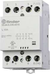 Stycznik instalacyjny Finder 22.64.0.024.4717 22.64.0.024.4717, 24 V, 1 szt.