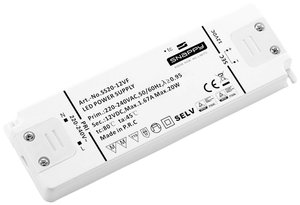 Dehner Elektronik SS 20-12VF Transformator LED  Stałonapięciowy 20 W 1.67 A 12 V/DC Możlowość stosowania w meblach, Zabezpieczenie przed przeciążeniem, Zabezpieczenie przed przepięciem 1 szt.