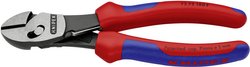 Szczypce boczne wzmocnione Knipex TwinForce 73 72 180 F, 180 mm, do warsztatu