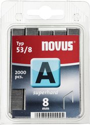 Zszywki z cienkiego drutu - typ 53 Zszywki Novus A53/8, 2000 szt.