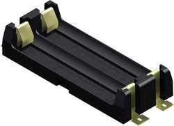 Komora baterii Keystone Electronics 1022 2 x AAA, Montaż powierzchniowy SMD, (D x S x W) 46 x 22 x 11 mm