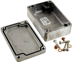 Obudowa uniwersalna Hammond Electronics, Wymiary: (D x S x W) 64 x 58 x 36 mm, aluminium, odlew ciśnieniowy, 1 szt.
