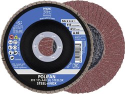 Tarcza lamelkowa PFERD A Sg Steelox 67604115 Średnica 115 mm 10 szt.