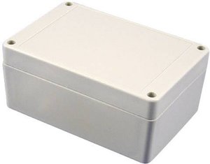 Obudowa uniwersalna Hammond Electronics, ABS, szary błyszczący, (D x S x W) 145 x 105 x 40 mm, 1 szt.