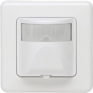 Czujnik ruchu do montażu podtynkowego infraCONTROL 180°, biały Czujnik ruchu PIR Kopp 808413011 180 ° IP20 biały