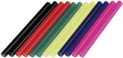 Wkład do pistoletów do klejenia Dremel 2615GG05JA, Średnica: 7 mm, 100 mm, różnokolorowe, posortowane, 12 szt., 65 g