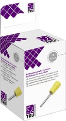 Kołki kablowe pin, izolowane - żółte, 4,0mm² - 6,0mm², (długość bolca 14 mm), 15 szt. TRU COMPONENTS T2010C362 Złącze pinowe 15 szt.