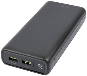 Powerbank Deltaco - a nordic brand PB-C1004 20000 mAh  LiPo USB-A, USB-C®
