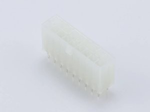 Listwa kołkowa, żeńska, do wbudowania, standardowa Molex MOL Power & Signal Sol. 39281183, piny: 18, 9 A, 1 szt.