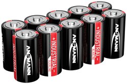 Bateria C/R14 Ansmann Industrial 1503-0000, 1.5 V, alkaliczno-manganowe, 10 szt.