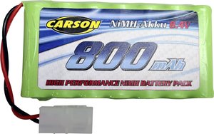 Pakiet akumulatorów (NiMH) 8.4 V 800 mAh  Carson RC Sport Softcase Tamiya