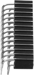 Listwa pinowa W & P Products 154-040-2-50-00