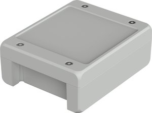 Urządzenia przemysłowe Bopla BA-S 141306 F Bocube Alu Gehäuse 7035 00163225, (D x S x W) 159 x 128 x 60 mm, aluminium, 1 szt.