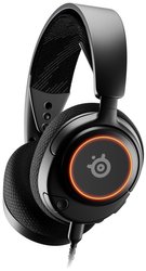 Słuchawki wokółuszne Steelseries Arctis Nova 3 61631 Stereo czarny