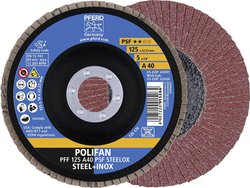 Tarcza lamelkowa PFERD A Psf Steelox 67644125 Średnica 125 mm 10 szt.