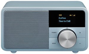 Radio Sangean Genuine Mini DDR-7 DAB+, UKW  turkusowy