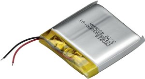 Akumulator specjalny Renata 100650, LiPo, 450 mAh, 3.7 V, 1 szt.