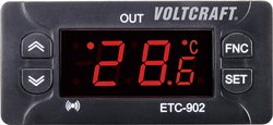 Termostat VOLTCRAFT ETC-902 NTC, PTC -30 do 99 °C Przekaźnikowe 10 A (D x S x W) 58 x 77 x 34.5 mm