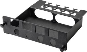 4-portowy moduł kasetowy Renkforce BNC koncentryczny i 4-portowy RJ45 Patch panel Renkforce RF-4746630, 4 porty