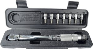 Klucz dynamometryczny zestaw Brüder Mannesmann M18314, 5 - 25 Nm